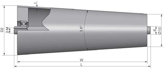 ML1500 steel powerless taper rolle